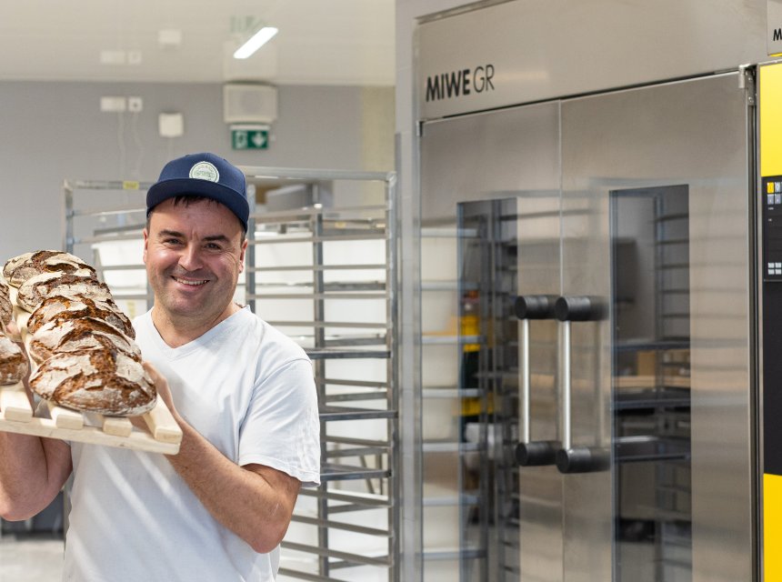 Brote nach dem Backen